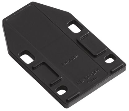 4 kusy distanční desky, vyrobené z polyacetalu, povrch: černý, 70 mm (2-3/4"), ML-120-DP4-BL. Kompenzační deska pro magnetické západky ML-120BR, ML-120W a ML-120BL od Sugatsune, Sugatsune / LAMP® (Japonsko) - Obrázek 5