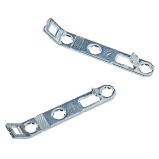 2 kusy přední montáže, pro výšky rámu 90, 122 a 186 mm, F102021855, od společnosti GRASS. Obrázek produktu