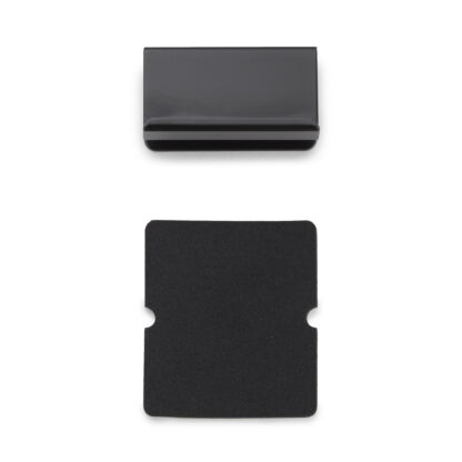 Zatížovací plech pro tloušťku skla 6 mm (15/64"), s funkcí rukojeti K-150B a K-130-P6, 40 mm (1-37/64") od Sugatsune, černý. Obrázek produktu