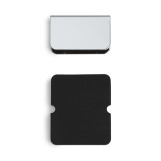 Protiplech pro tloušťku skla 6 mm (15/64") K-110CR a K-110-P6, 35 mm (1-3/8") od Sugatsune, matně chromovaný. Obrázek produktu