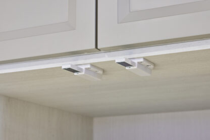 2 kusy vysoce kvalitních magnetických západek, včetně protidesky, povrch: hnědý, 38 mm (1-1/2"), ML-80BR. Otvírač dveří push-to-open pro nábytková dvířka, dvířka skříněk a mnoho dalšího, od Sugatsune / LAMP® (Japonsko) - Image 6