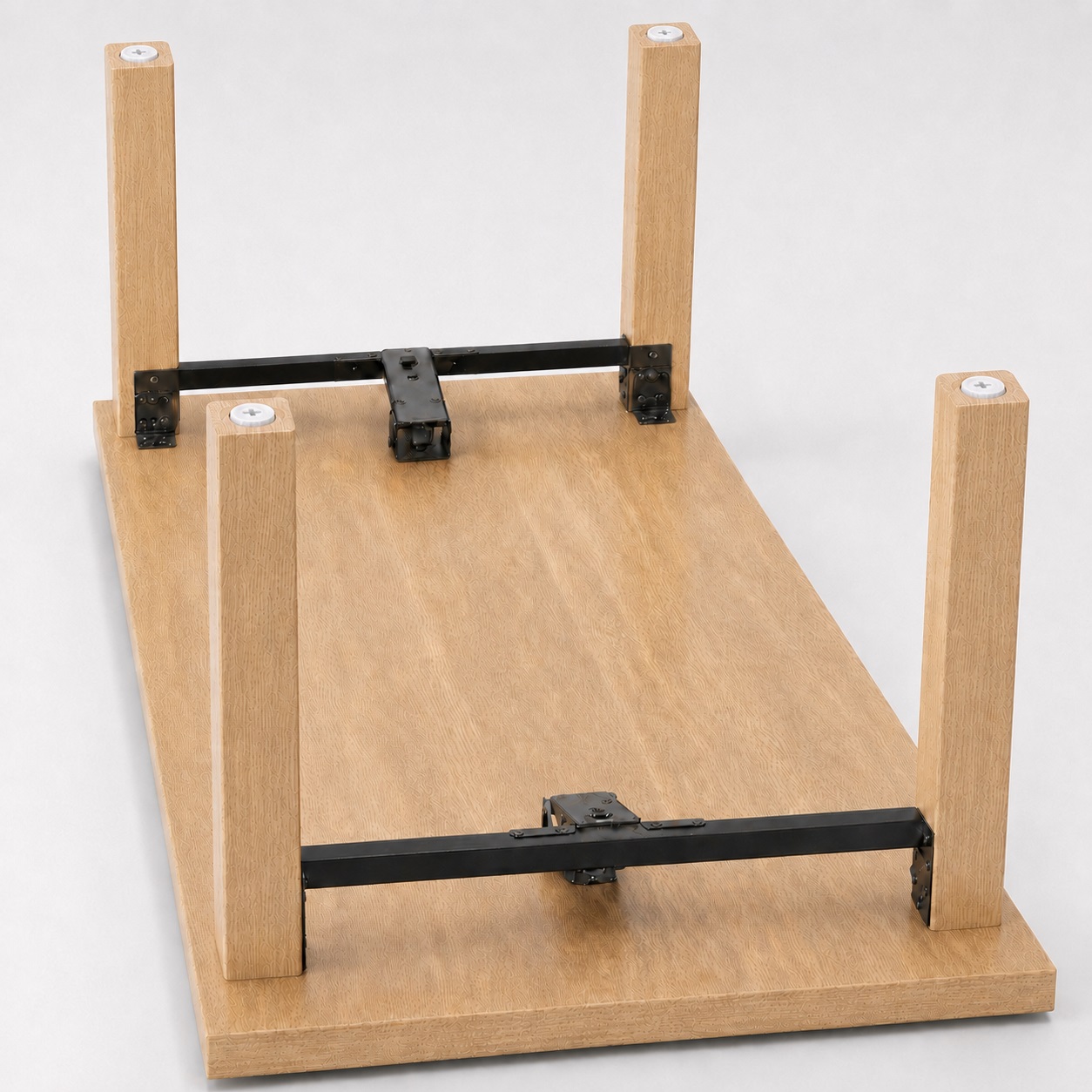 4 kusy robustního nastavovače nábytku, nosnost: 600 kg (1323 lbs), povrch: bílý, ⌀25 mm (63/64"), verze: s křížovou hlavicí pro šroubovák, B572-25-WH. Nastavitelná noha na nábytek a mnohem více, od Kojimy (Japonsko) - Obrázek 6