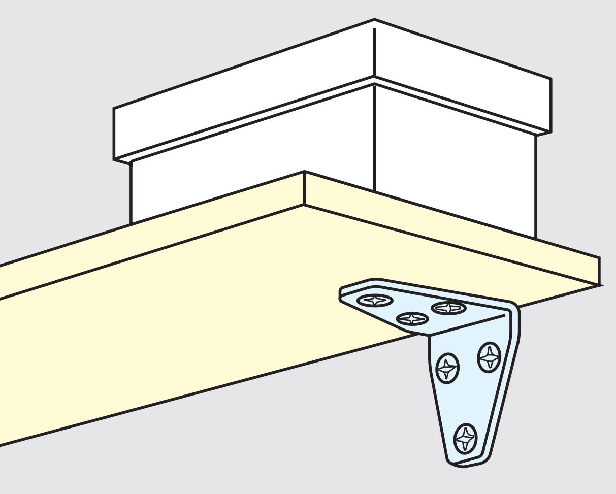 2 kusy robustní montážní konzoly odolné proti korozi, vyrobené z masivní nerezové oceli, nosnost: 16 kg, povrch: lesklý leštěný, SV-55M. Držáky polic pro příčky, police a mnoho dalšího, Sugatsune / LAMP® (Japonsko) - Obrázek 3