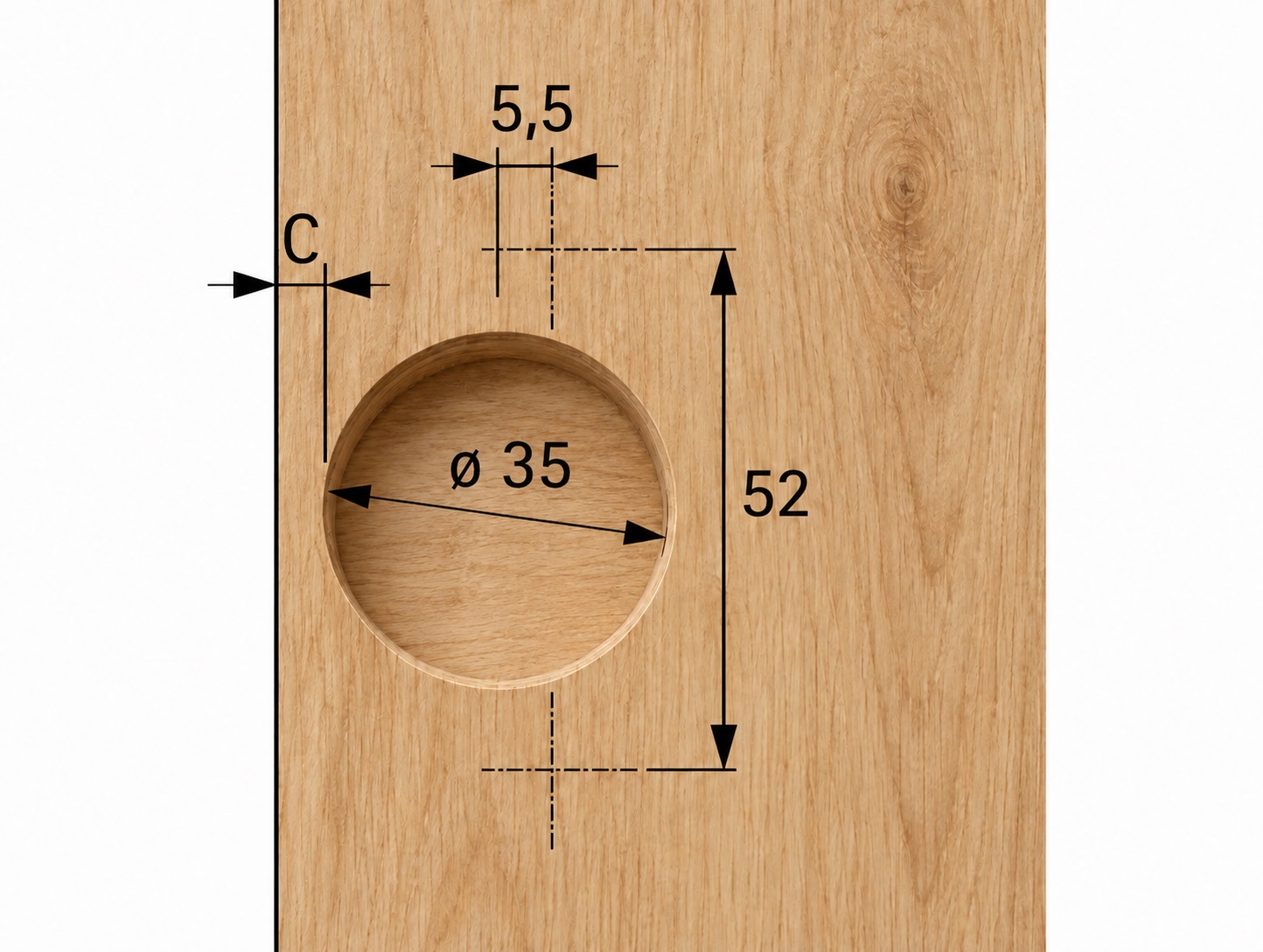 Nerezový pánt na hrnec, podpěra: polovina nahoře (polovina přítomná), vyrobeno z nerezové oceli, design: montážní deska s rozdělem 0 mm, 9289592. Korozivzdorný nerezový nábytekový pant pro venkovní nábytek a mnoho dalšího, od Hettich - Obrázek 2
