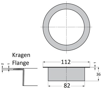 Vysoce kvalitní kulatý odpadkový koš, vyrobený z nerezové oceli, povrch: lesklý leštěný, 112 mm (4,5"), AN-DH008-MR (AN-DH001-MR). Odpad z nerezové oceli, pro systémové stravování, vybavení obchodů, kosmetický salon a mnoho dalšího, Sugatsune / LAMP® (Japonsko) - Image 2