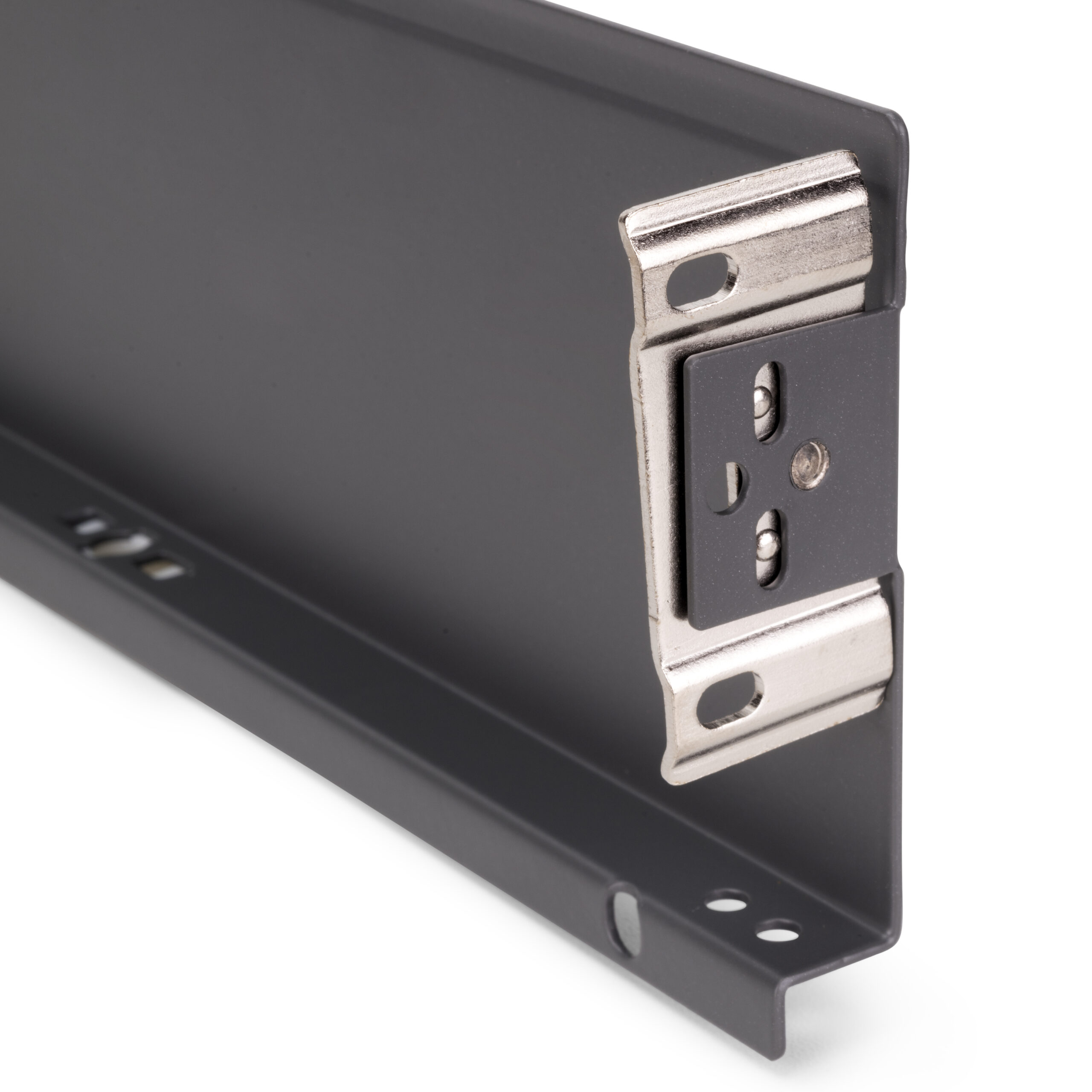 Sada zásuvek, s extra tenkými rámy, výška: 88 mm (3-15/32"), povrch: antracitově šedá, 450 mm (17-23/32"), verze: částečný výsuv s tlumením 3275335. sada zásuvek na kuchyňský nábytek a mnoho dalšího, EMUCA - Obrázek 3