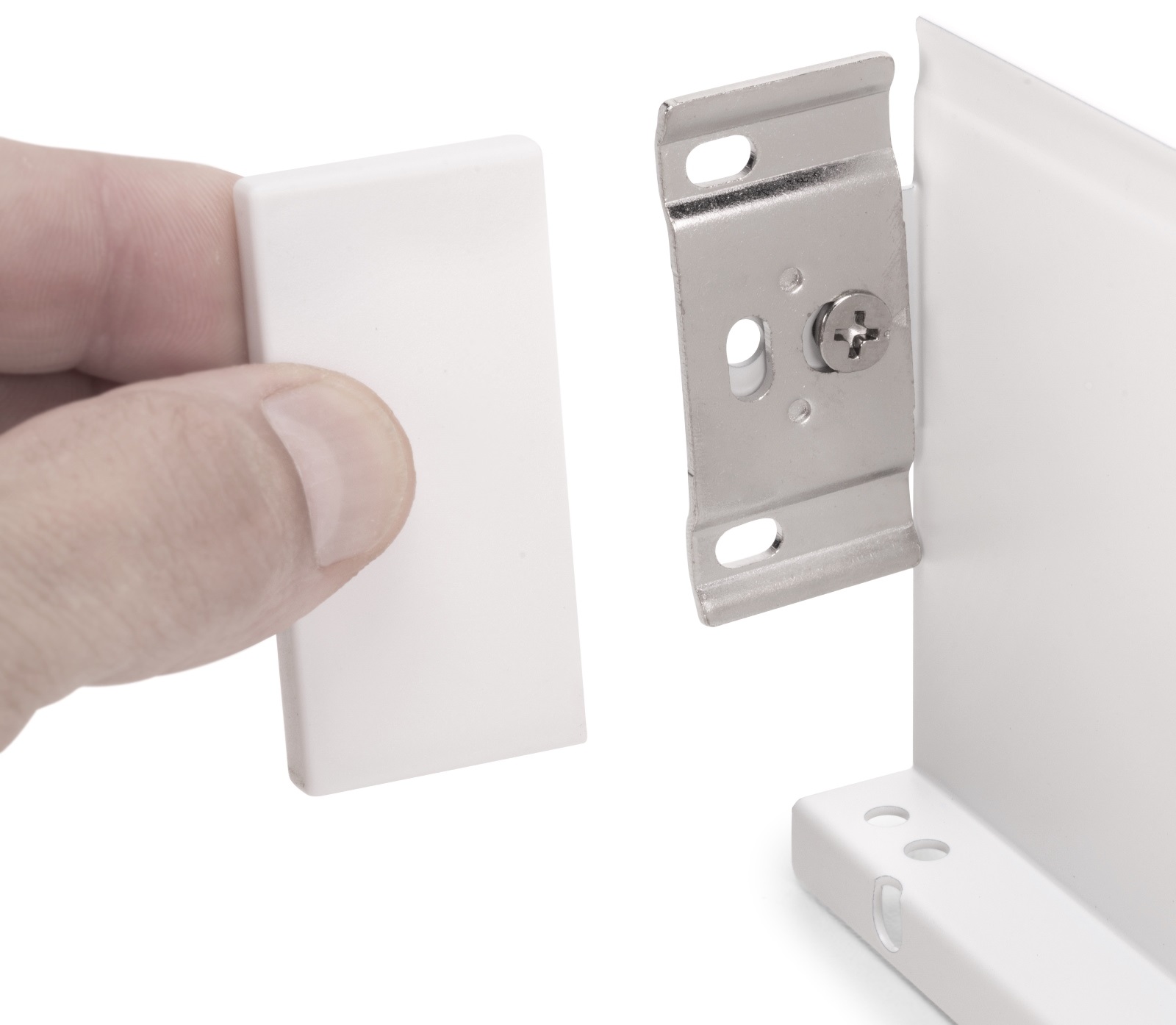 Sada zásuvek, s extra tenkými rámy, výška: 88 mm (3-15/32"), plocha: bílá, 490 mm (19-19/64"), verze: částečné prodloužení s možností otevírání, 3275412. sada na kuchyňský nábytek a mnoho dalšího, od EMUCA - Obrázek 4