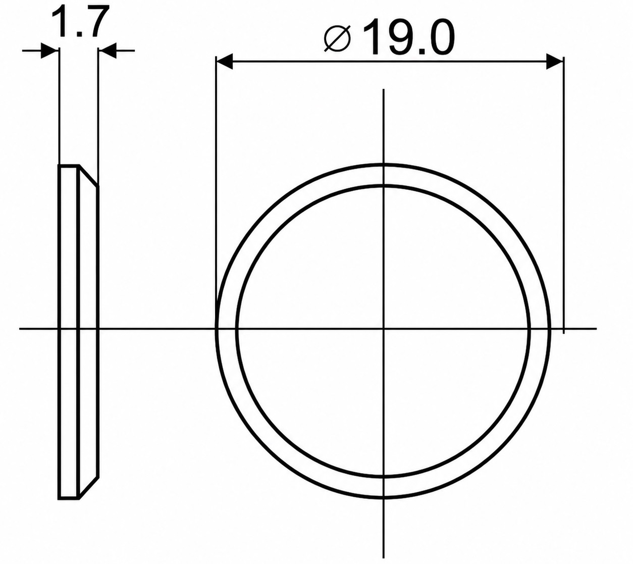 10 dílů samolepivé protidesky, povrch: niklovaný, ⌀19 mm (3/4"), verze: kulaté, 22.01.118. Vysoce kvalitní protějšek pro magnetické západky a mnoho dalšího, od SISO Dánsko - Obrázek 2