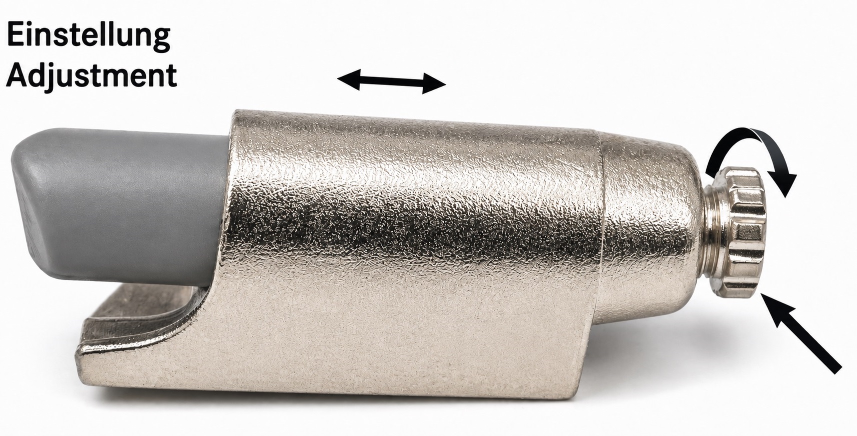 Tlumič s měkkým zavíráním F069073711. Robustní klapka pantu pro Nexis Click-on Mirro pant, Nexis Click-on Mirro -15° pant a mnoho dalšího, Výrobce: GRASS - Obrázek 2