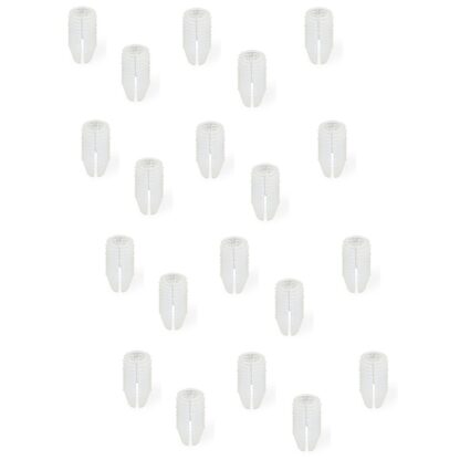 20dílné robustní pouzdro pohonu vhodné pro šrouby ⌀3 mm, vyrobené z nylonu (PA), 11 mm (7/16"), 9003620. Praktické rozšiřovací pouzdro pro připojení nábytku, montáž do korpusu, montáž na polici a mnoho dalšího, od EMUCA