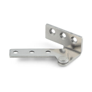 Kohoutkový řemínek vyrobený z nerezové oceli SUS430, verze: vpravo, ležící PL-65R, od Sugatsune / LAMP (Japonsko)