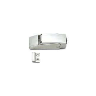 Přepínací spona, nerezová ocel, s knoflíkem STF82L, délka: 82 mm, od Sugatsune / LAMP (Japonsko)