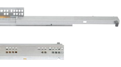 Podlahový výsuv, nosnost: 30 kg (67 lbs), 250 mm (9-27/32"), verze: plný výsuv s pomalým dovíráním, 3124005. Vysoce kvalitní podlahový výsuv pro dřevěnou zásuvku, dřevěnou zásuvku, dřevěnou polici a mnoho dalšího, EMUCA - Obrázek 5