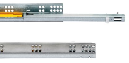 Podlahové lišty, nosnost: 25 kg (56 lbs), 350 mm (13-25/32"), Provedení: Částečný výsuv s funkcí push-to-open, 3123205. Kvalitní podlahové výsuvy pro dřevěné zásuvky, dřevěné police a mnoho dalšího, od EMUCA - Obrázek 4